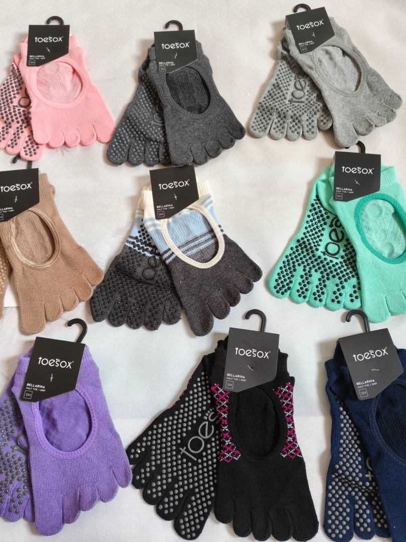 Yoga Mat - Toesox Yoga Fünf-Zehen-Socken für Herren und
