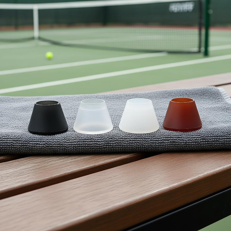 Tennis Racket - Umweltfreundliche Silikon-Tennisschläger-Endkappe: Verschleißfester Schlägergriff-Schutz für tägliche