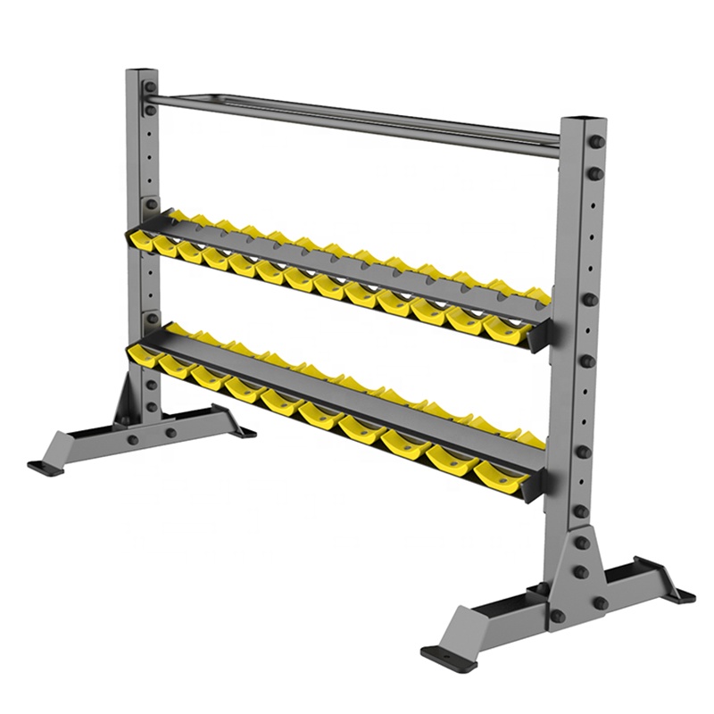 Dumbbell Set - Fitness-Hantelständer-Set für Gewichtheben, robuste Konstruktion, geeignet