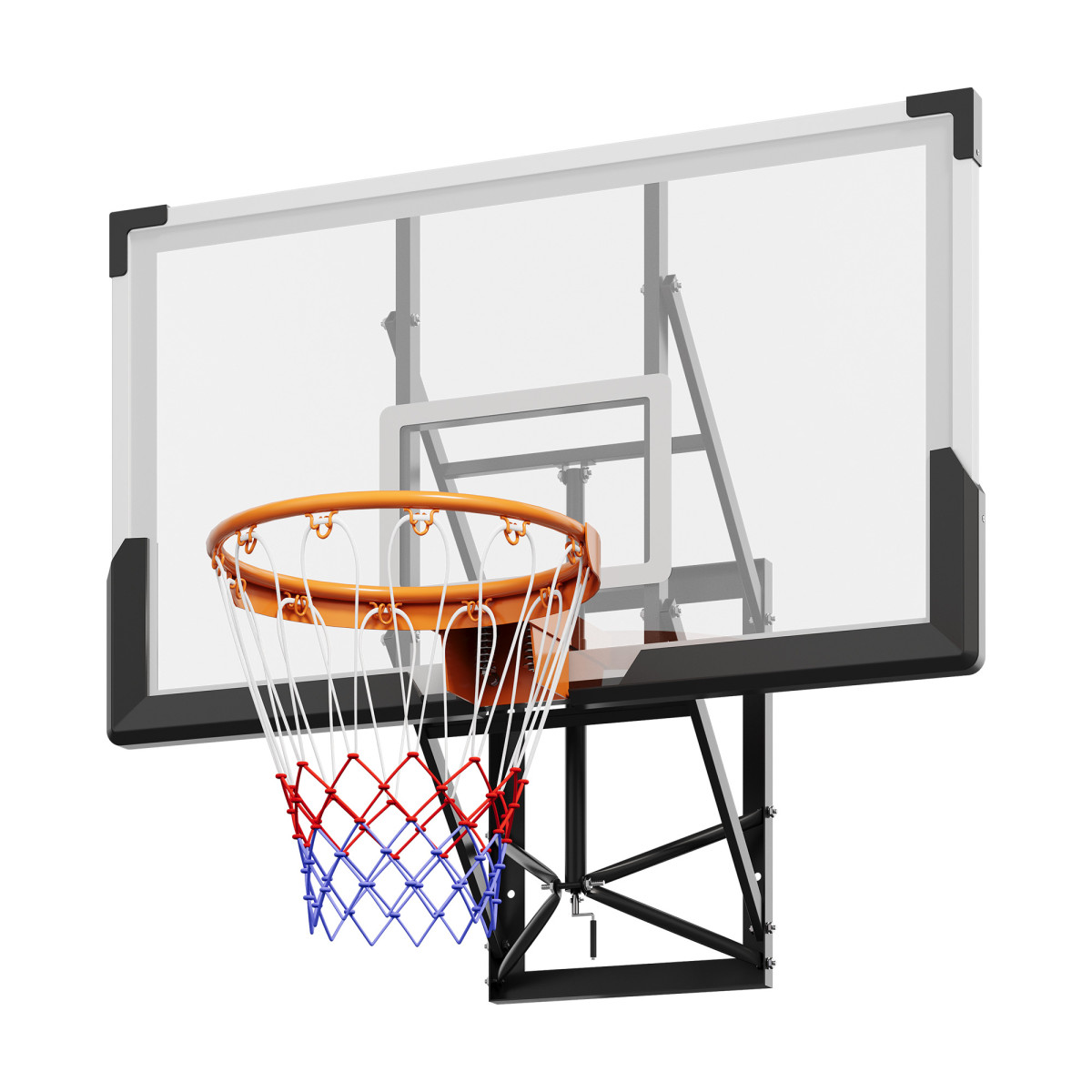 Basketball Hoop - Verstellbarer, an der Wand montierbarer Basketballkorb