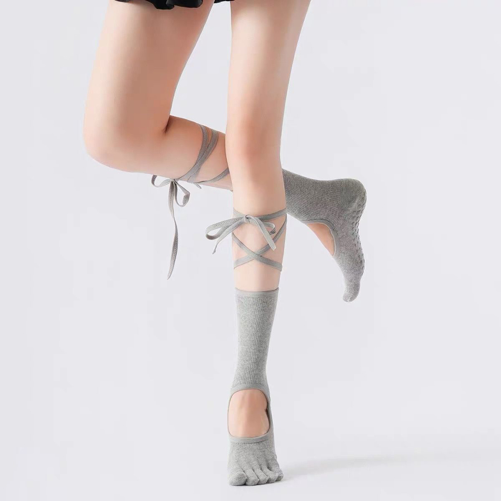 Ballerina-Yoga-Socken mit Schn – Yoga Mat Bewertung und Preis