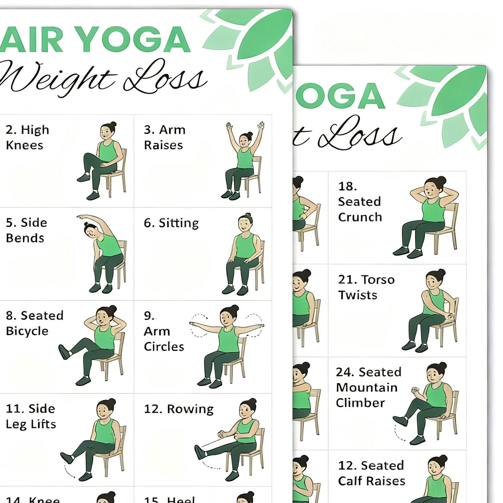 2 Stück Yoga-Poster für Heimtr – Sports Equipment Poster Bewertung und Preis