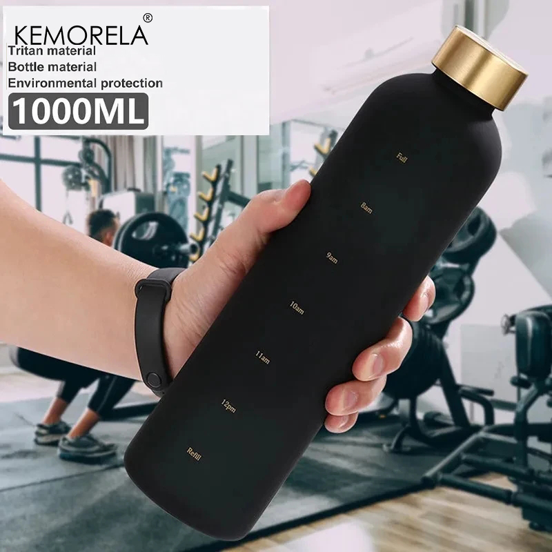 1 l Wasserflasche mit Zeitmark – Sports Water Bottle Insulated Bewertung und Preis